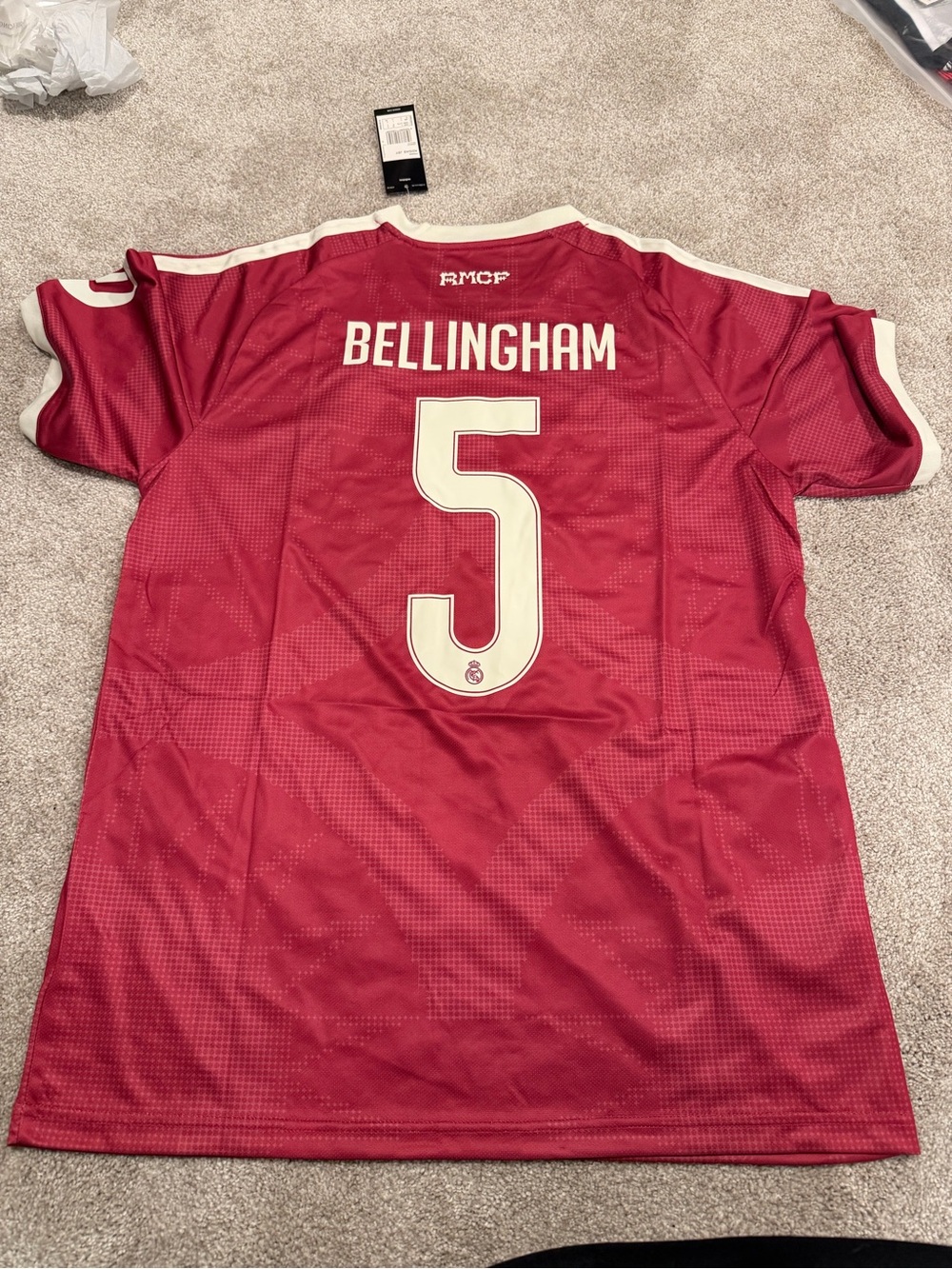 Real Madrid 26/27 alternate jersey Jude Bellingham #5 slim fit soccer jersey